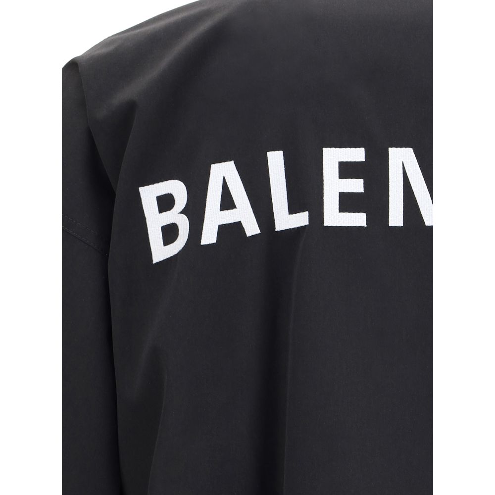Chaqueta cortavientos de gran tamaño