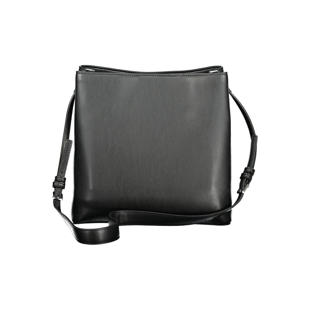 Sac à main en polyester noir