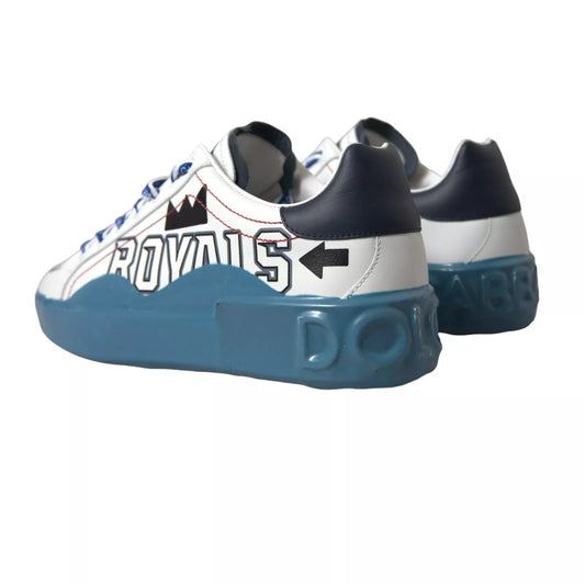 Zapatillas Portofino Melt con estampado azul y blanco