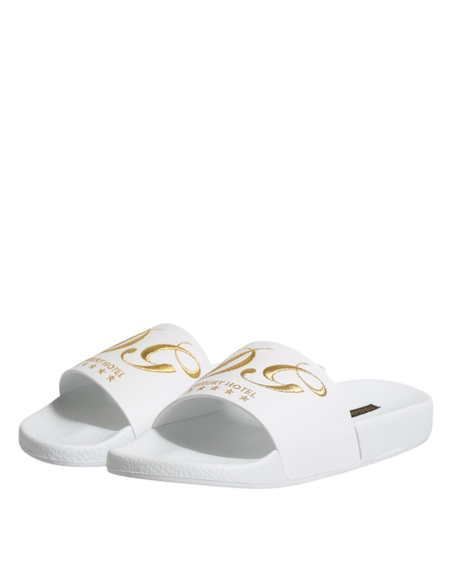 Sandalias de cuero blanco tipo chanclas, zapatos de playa