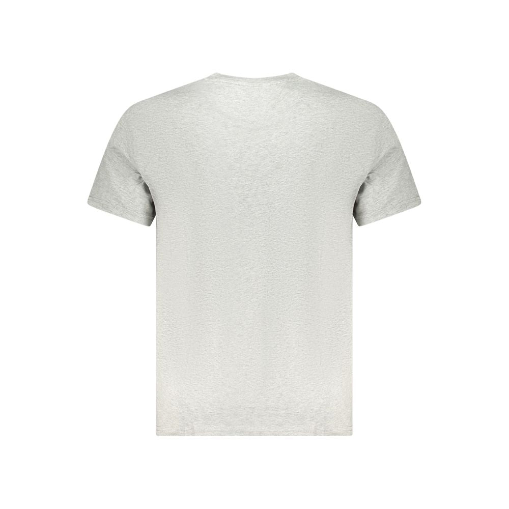 T-shirt homme en coton gris