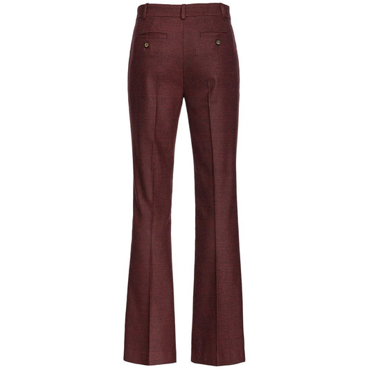 Red Polyester Jeans & Pant