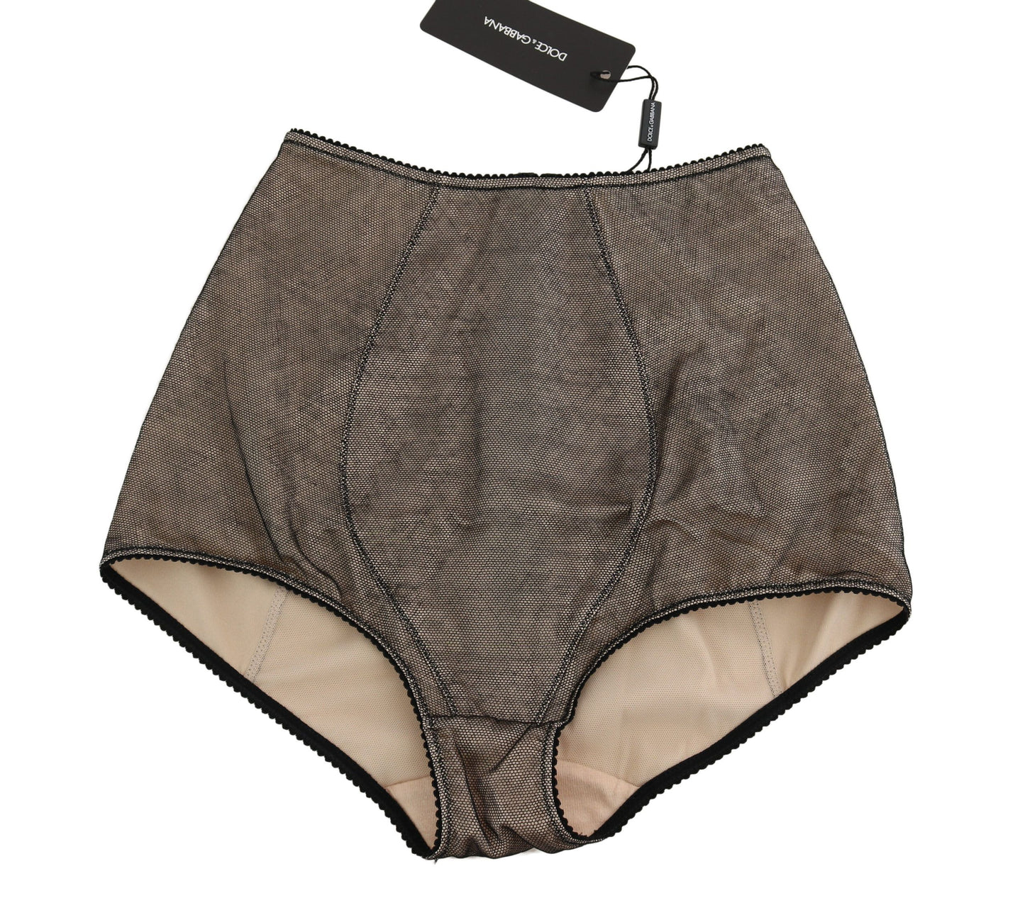 Braguita interior beige con red negra