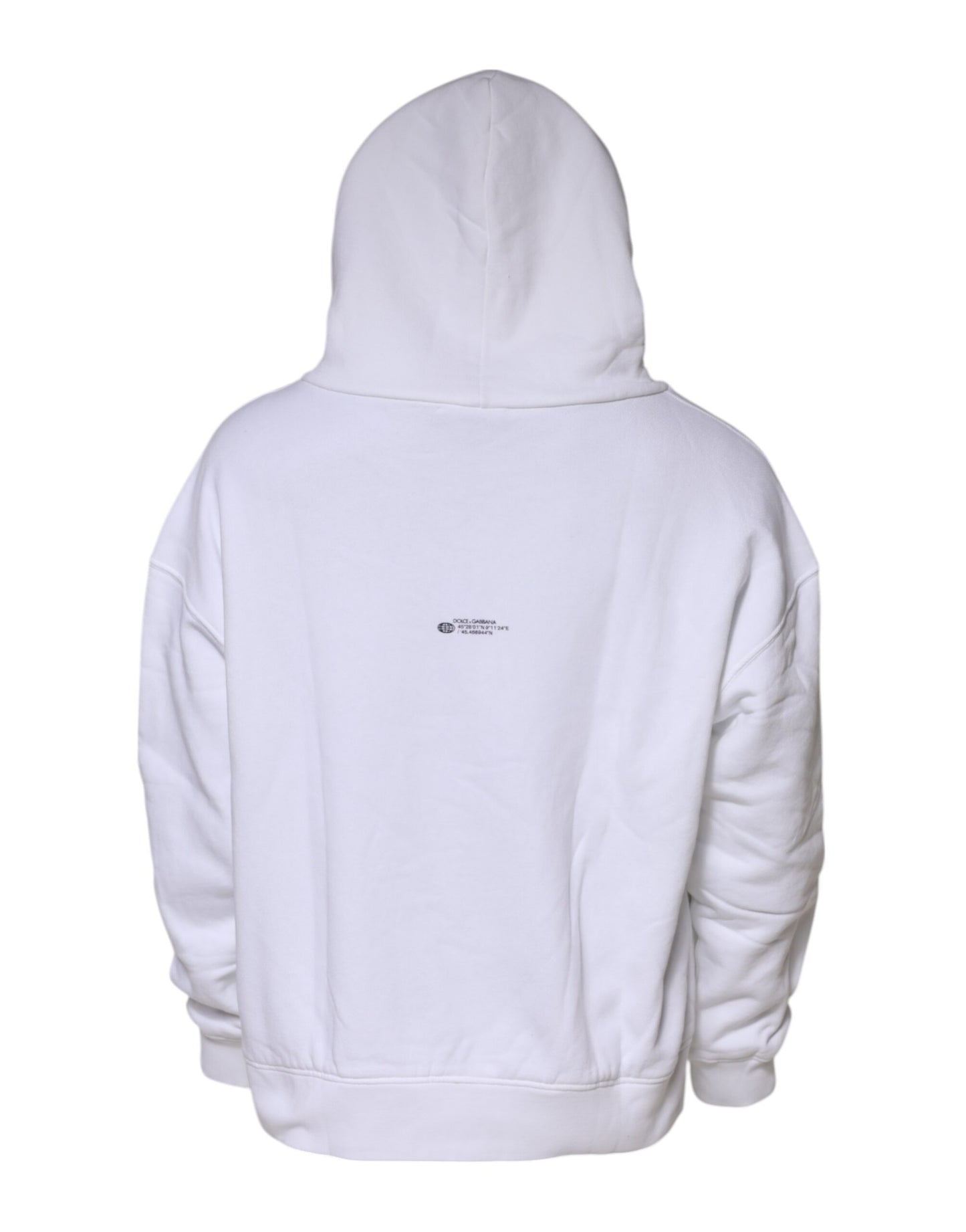Sudadera con capucha blanca DG Vib3 para hombre