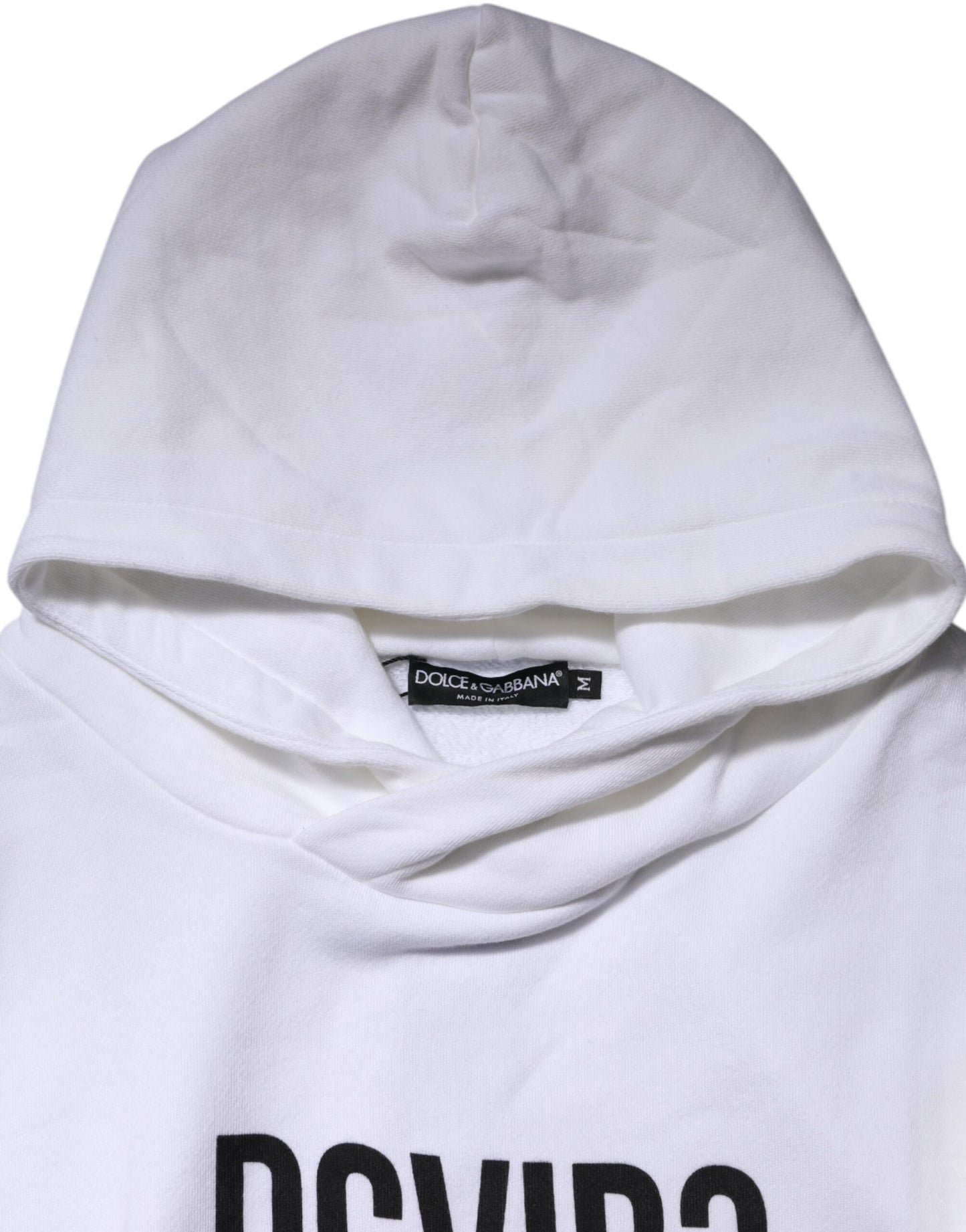 Sudadera con capucha blanca DG Vib3 para hombre