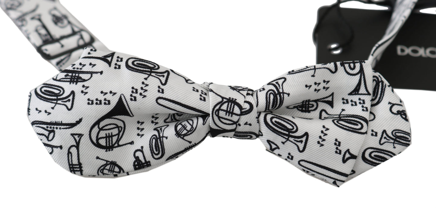 Pajarita Papillon ajustable para hombre de White Instruments