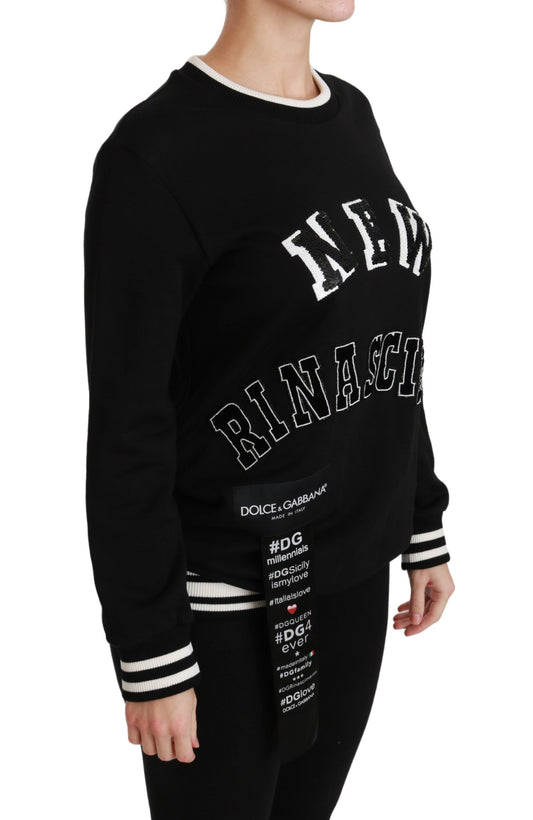 Suéter negro Rinascimento #DGmillennials
