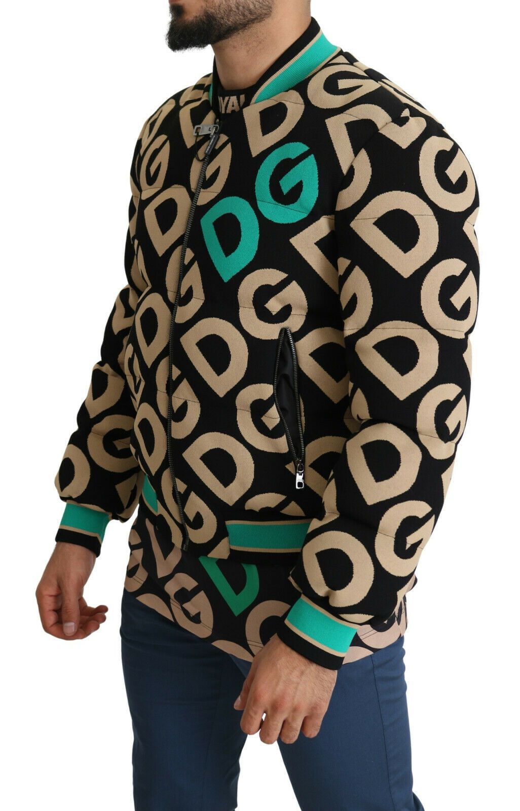 Chaqueta con estampado del logotipo DGMILLENNIALS multicolor