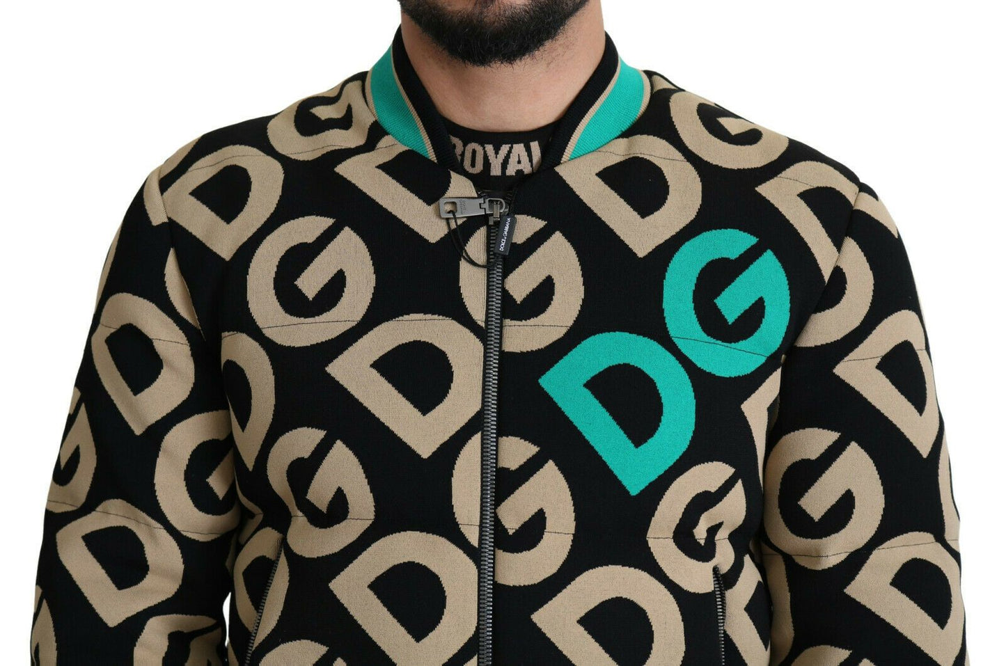 Chaqueta con estampado del logotipo DGMILLENNIALS multicolor