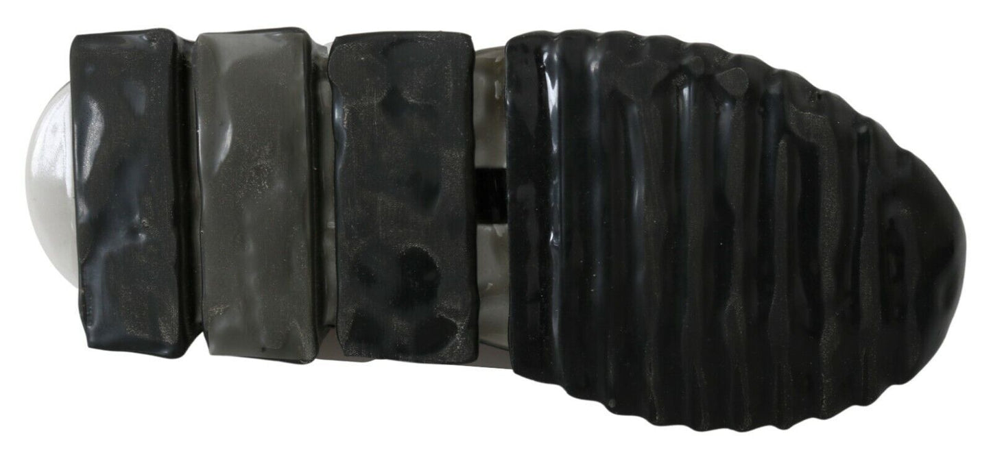 Baskets de sport extensibles SORRENTO noires et blanches