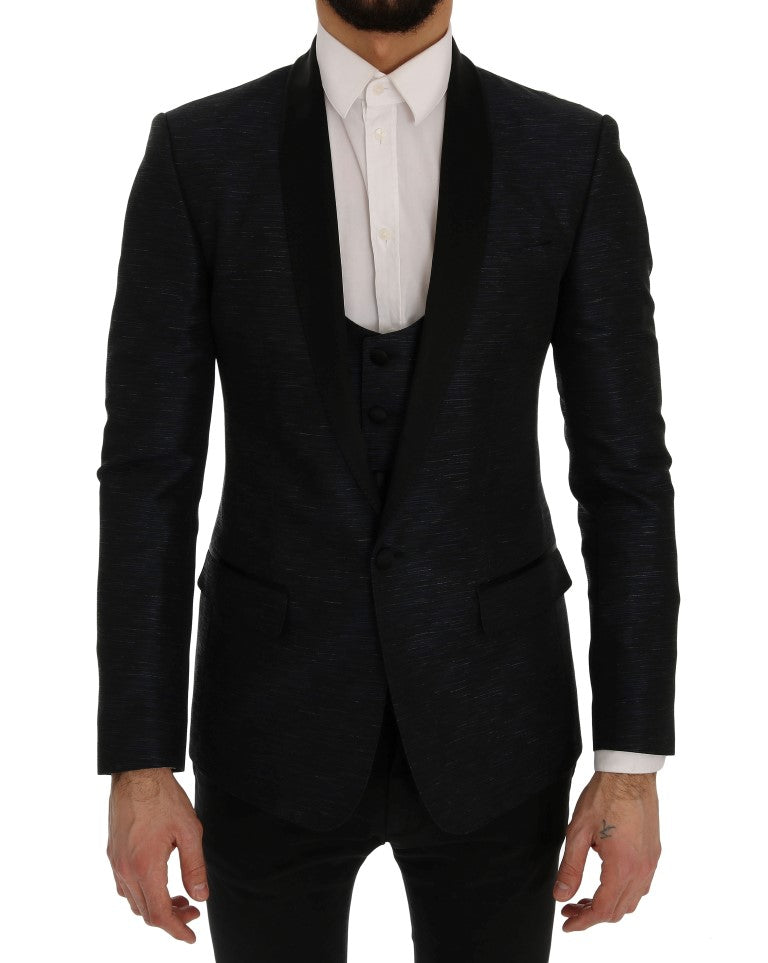 Blazer azul MARTINI Slim de dos piezas