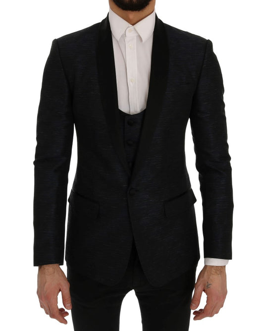Blazer azul MARTINI Slim de dos piezas