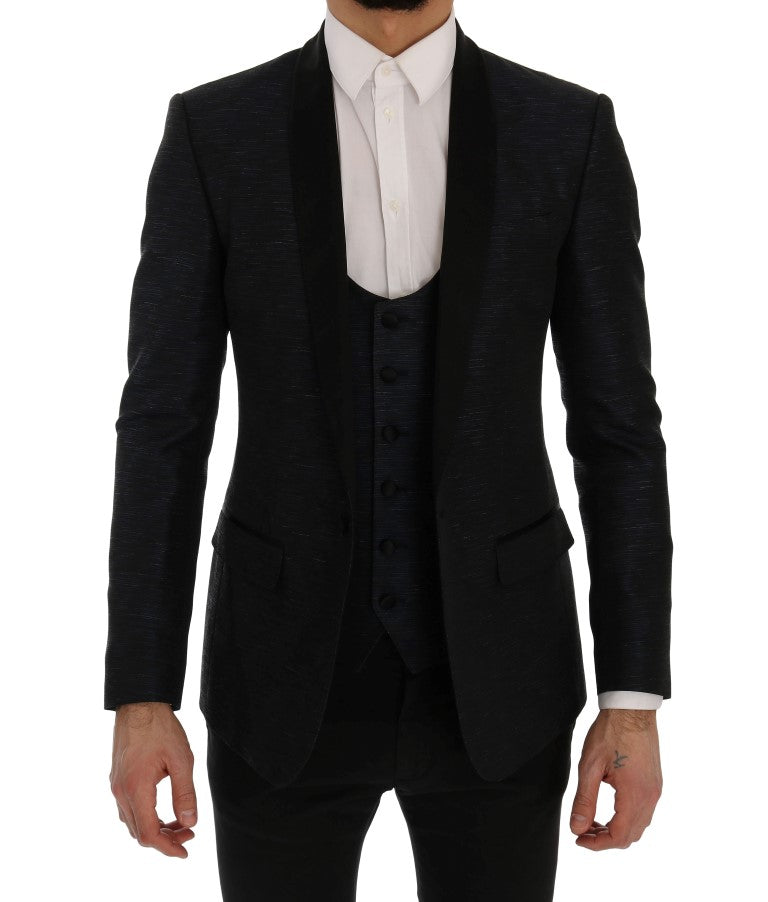 Blazer azul MARTINI Slim de dos piezas