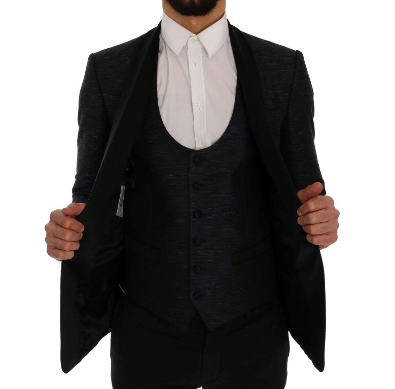 Blazer azul MARTINI Slim de dos piezas