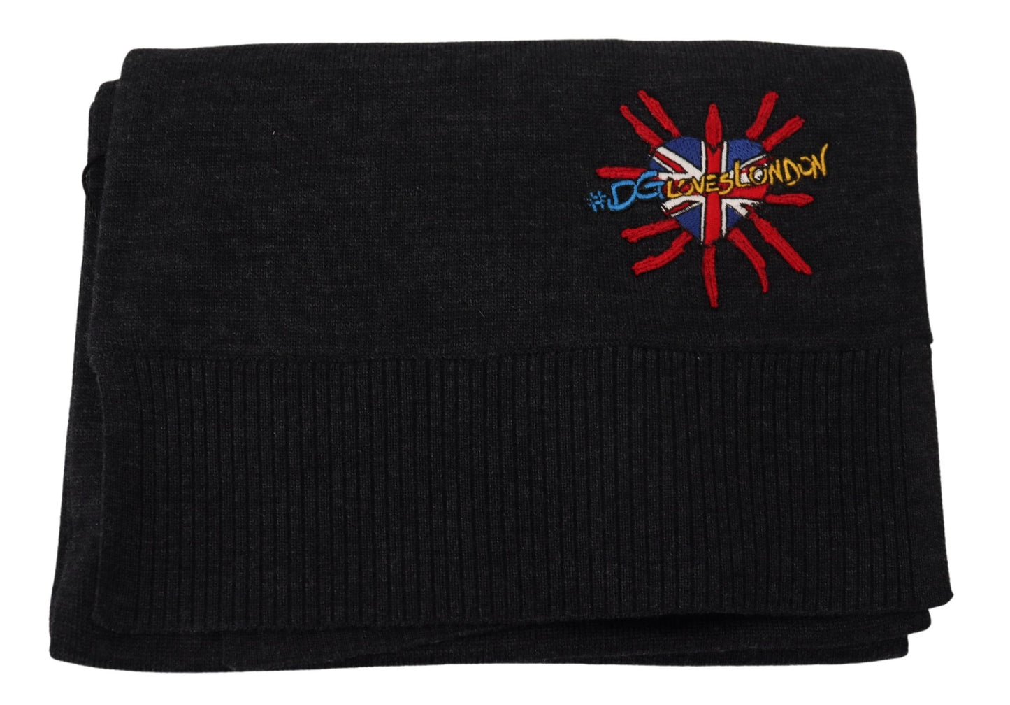 Écharpe portefeuille noire Sacré-Cœur #DGLovesLondon