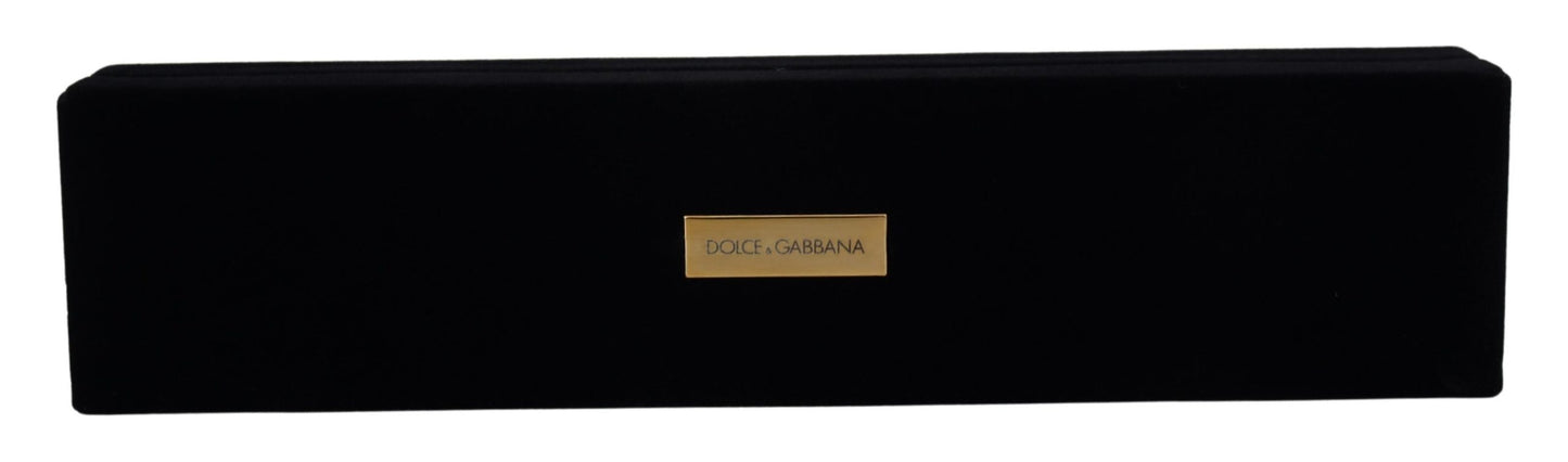 Caja de terciopelo negro para guardar pulseras y joyas con placa de logotipo