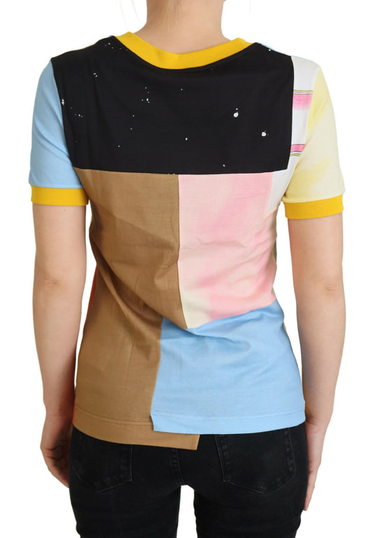 Patchwork d'amour DG en coton multicolore