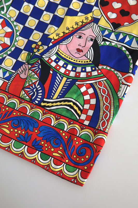 Blusa de manga larga con estampado multicolor