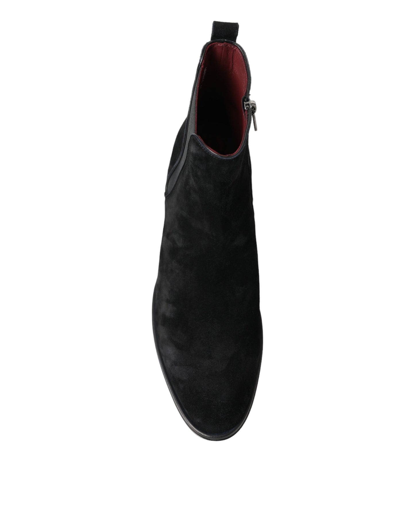 Bottes mi-mollet en daim noir pour homme