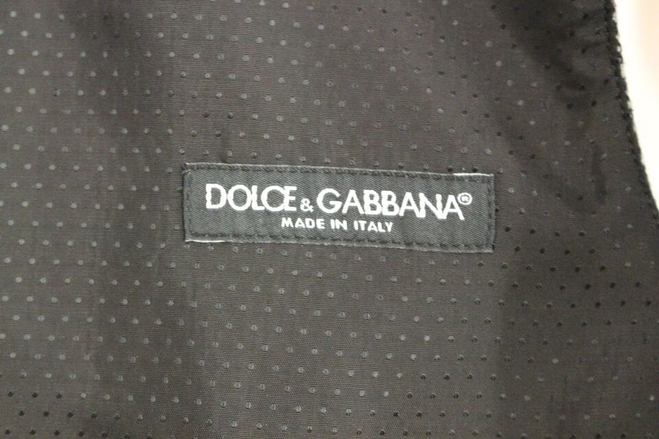 Chaleco gris con logo en mezcla de algodón Gilet Weste