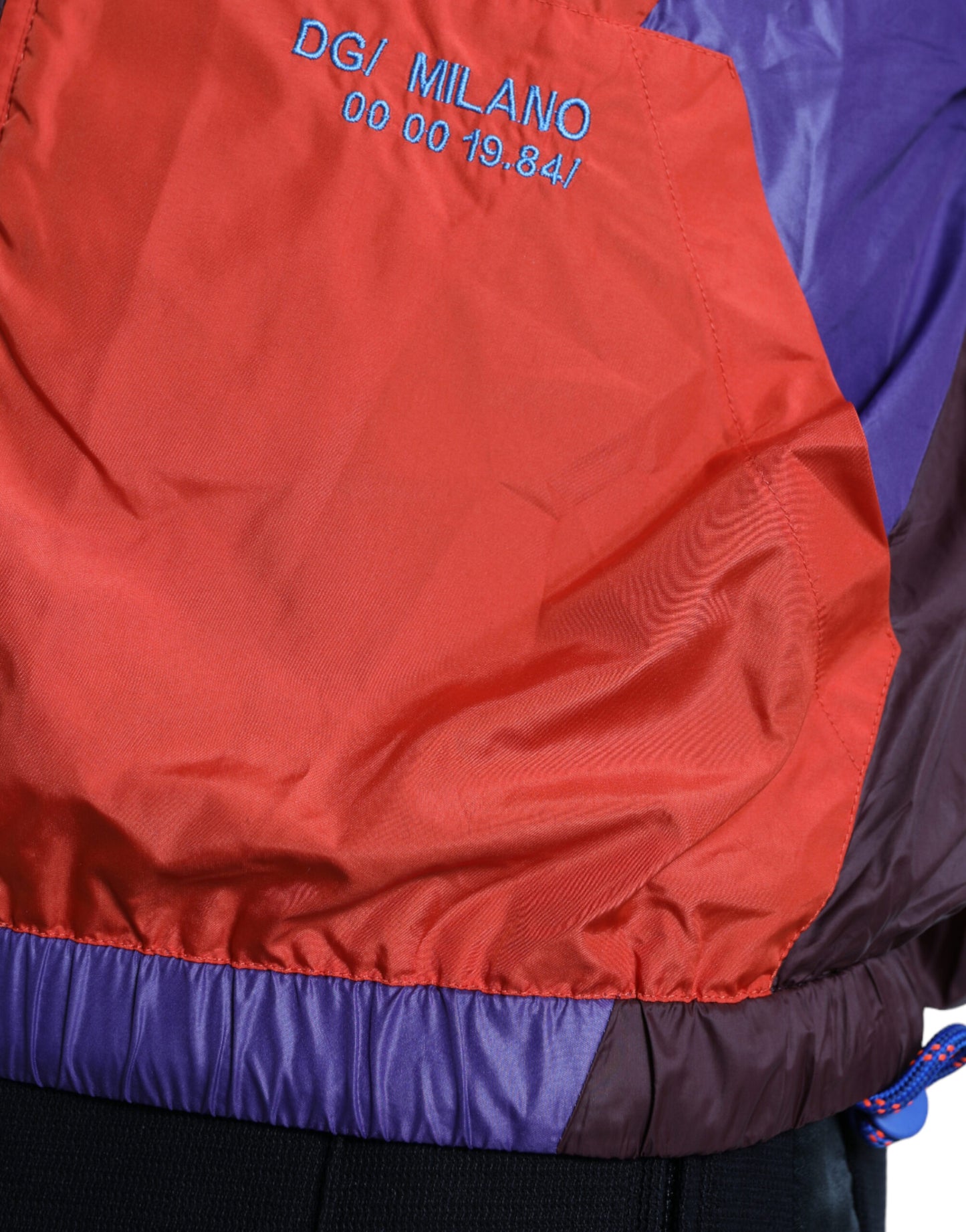 Veste coupe-vent multicolore
