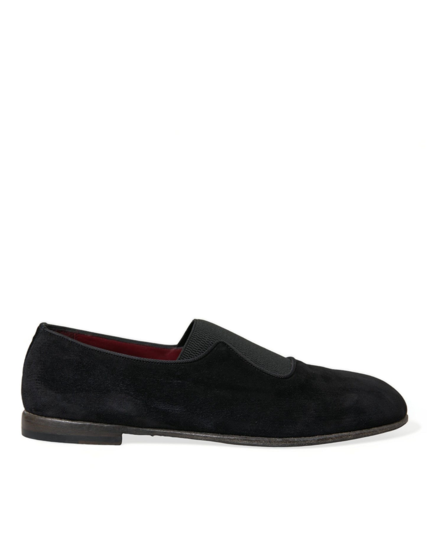 Mocassins AMALFI en velours noir RUNWAY