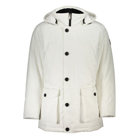 Veste homme en polyamide blanc