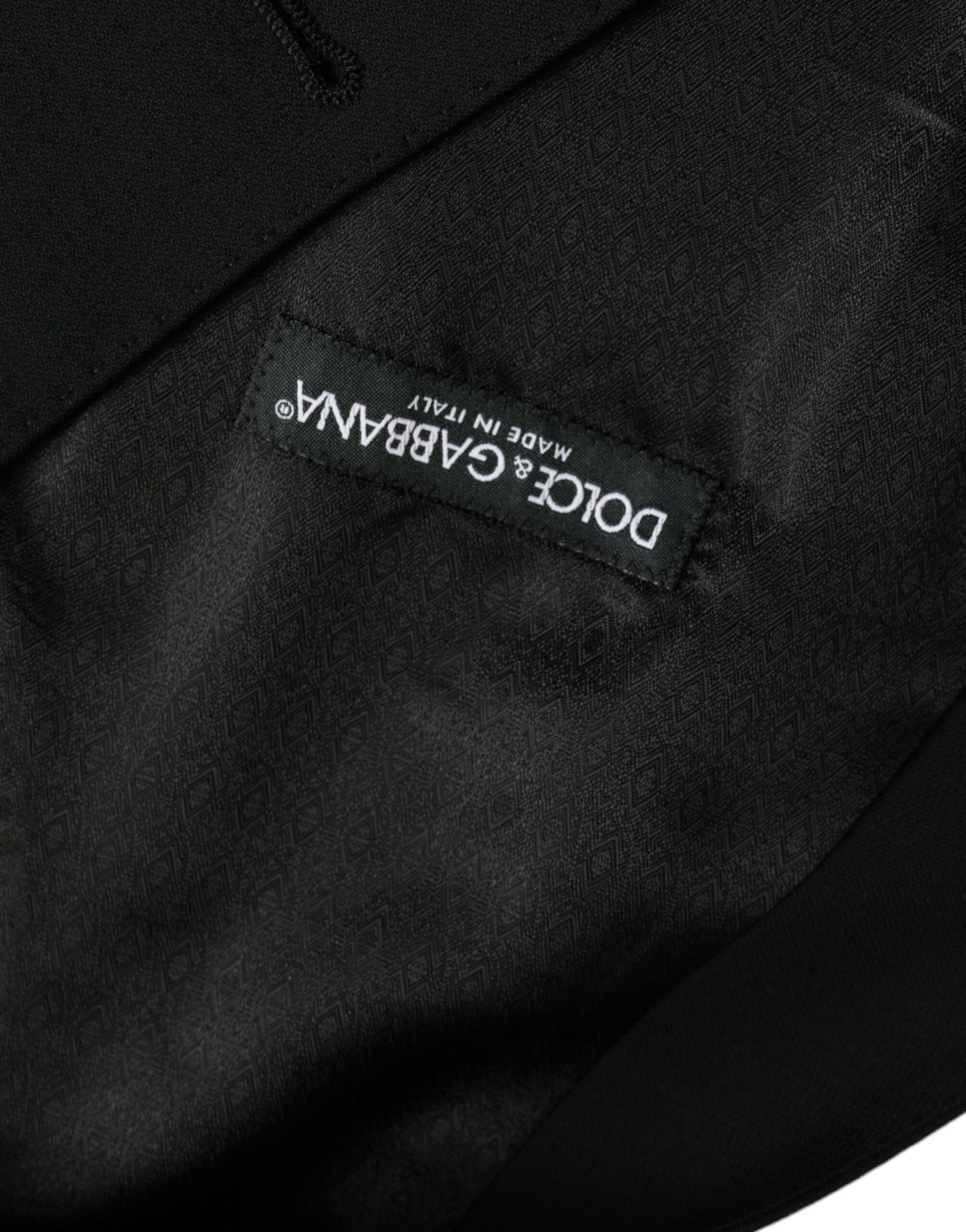 Chaleco formal de lana negro