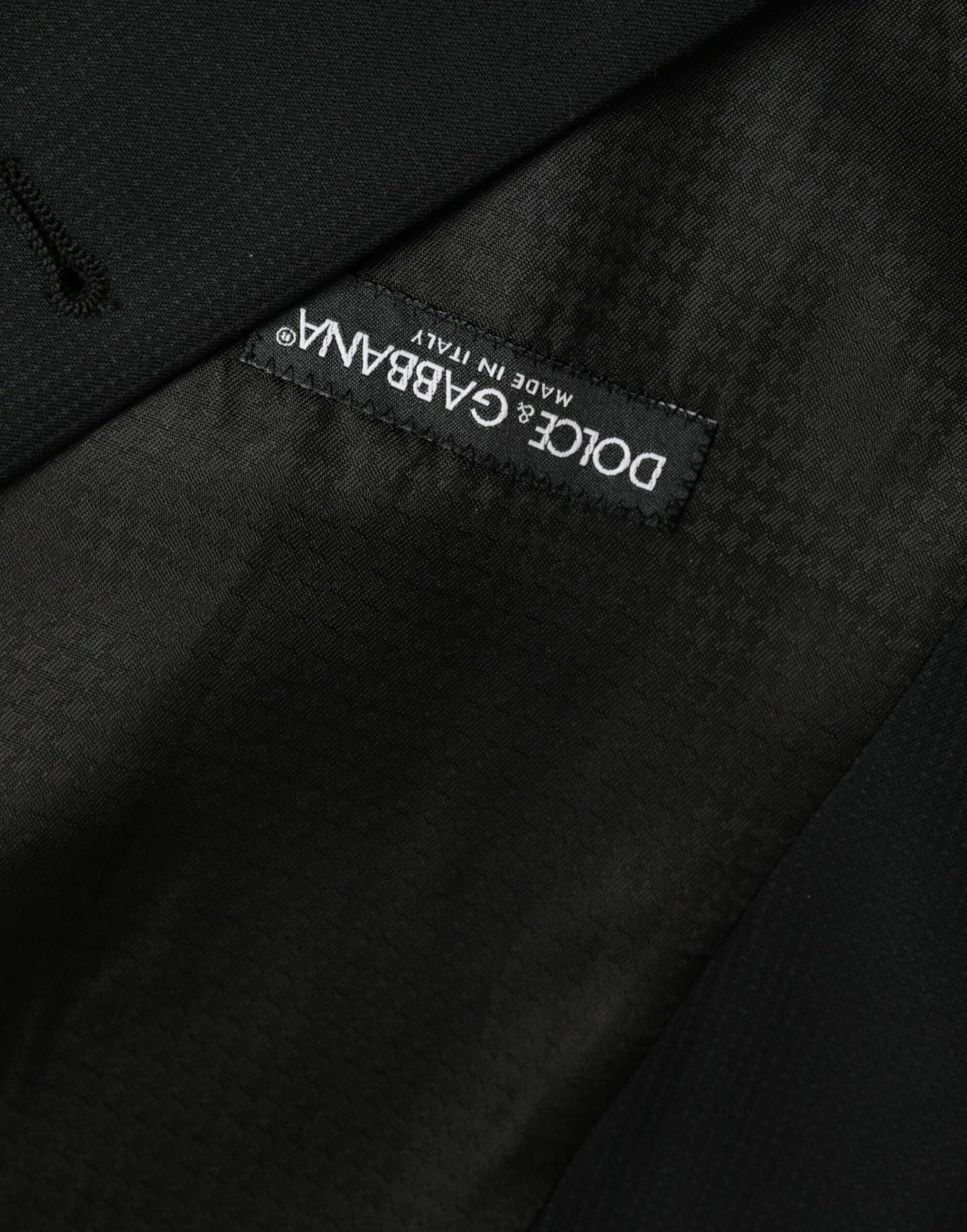 Chaleco formal de lana negro