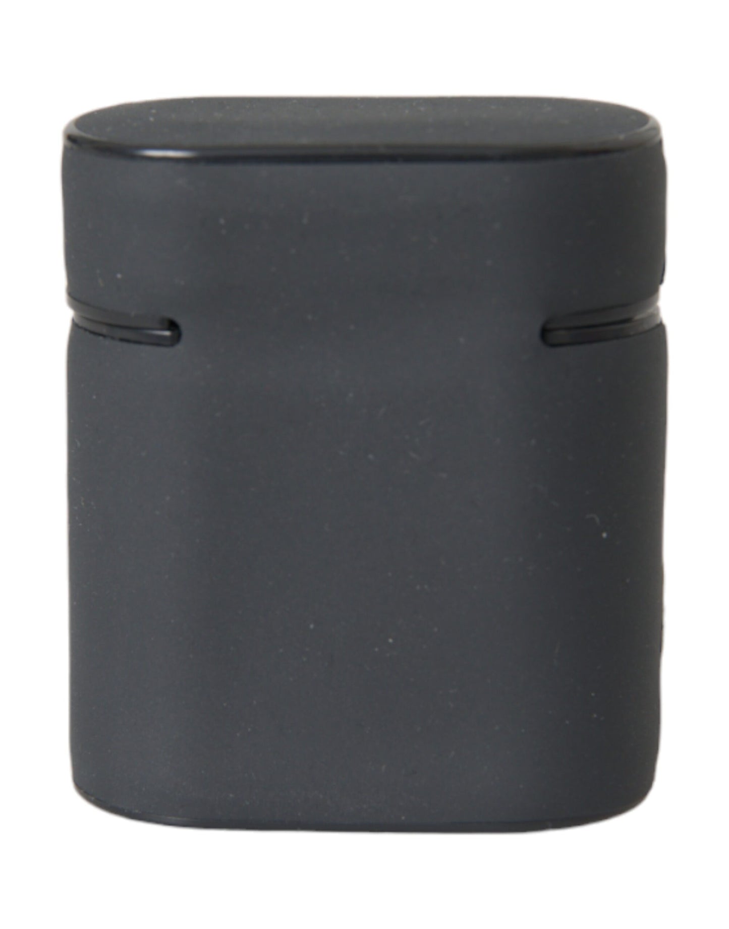 Étui Airpods en silicone noir et blanc avec logo en relief