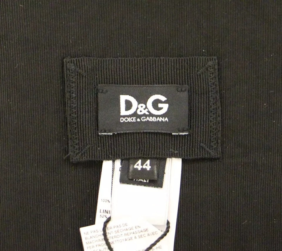 Ceinture de smoking en soie noire pour femme