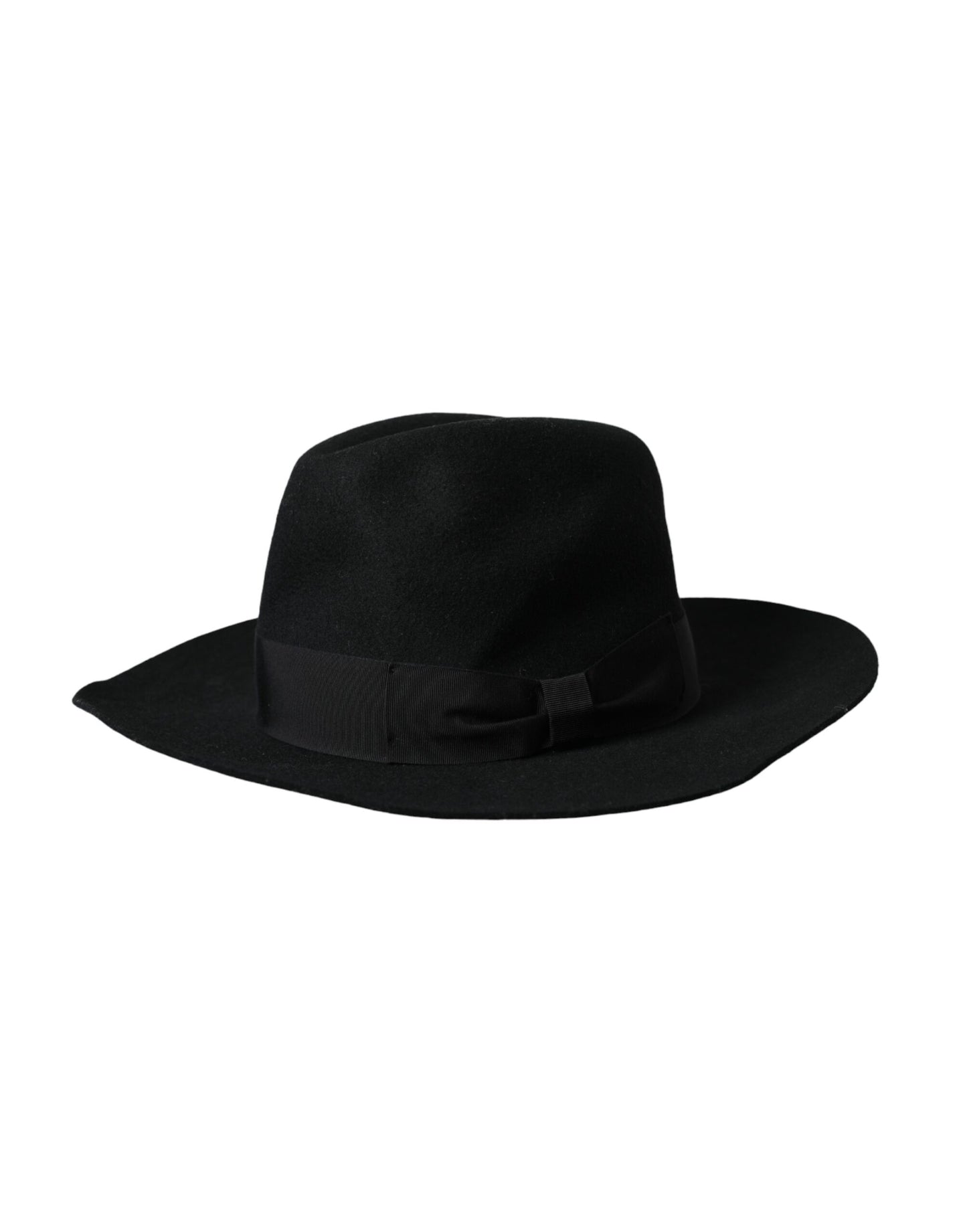Chapeau Fedora Trilby pour femme en lapin noir