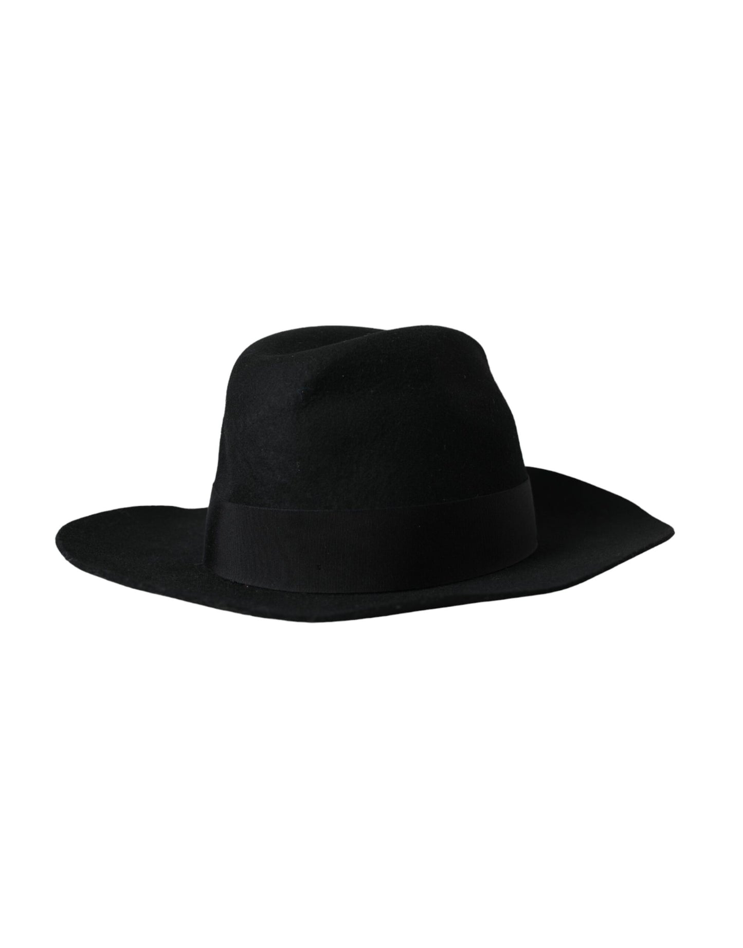 Chapeau Fedora Trilby pour femme en lapin noir
