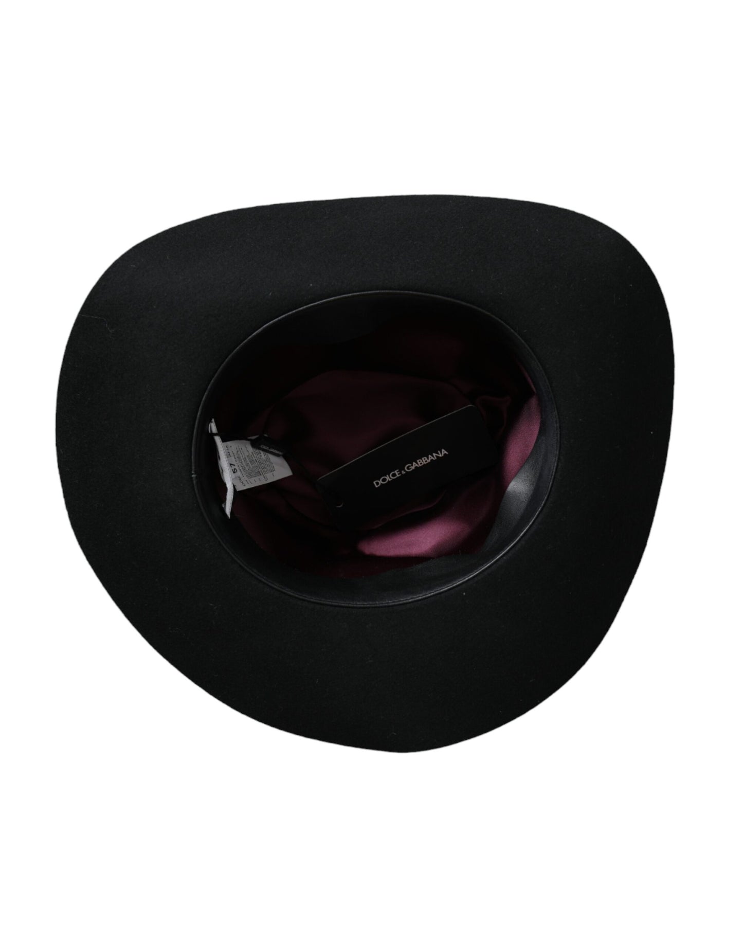 Chapeau Fedora Trilby pour femme en lapin noir