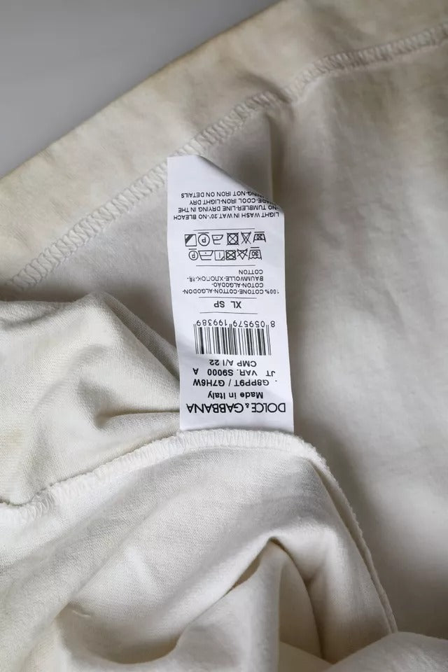 T-shirt ras du cou en coton avec logo Off White