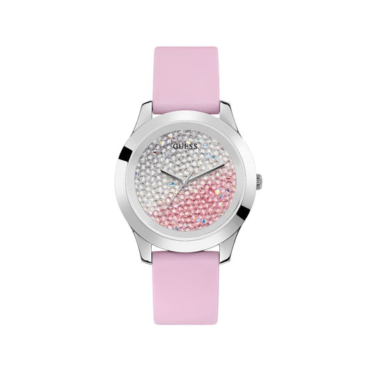 Montre en caoutchouc multicolore