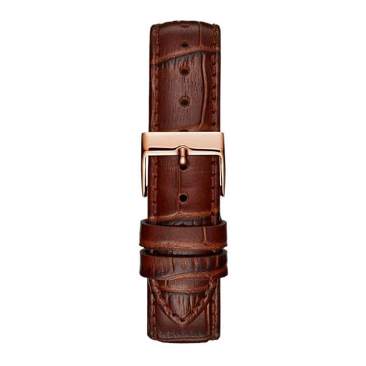 Montre en cuir marron