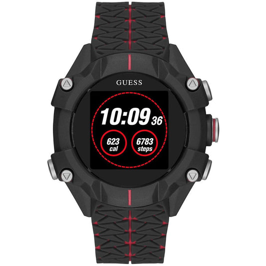 Montre en résine noire