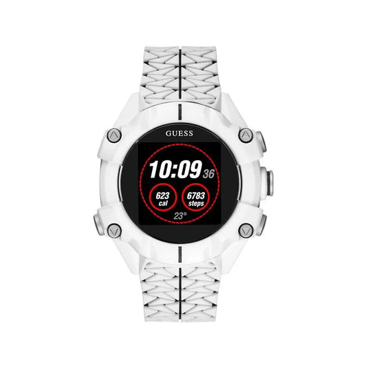 Montre en résine blanche