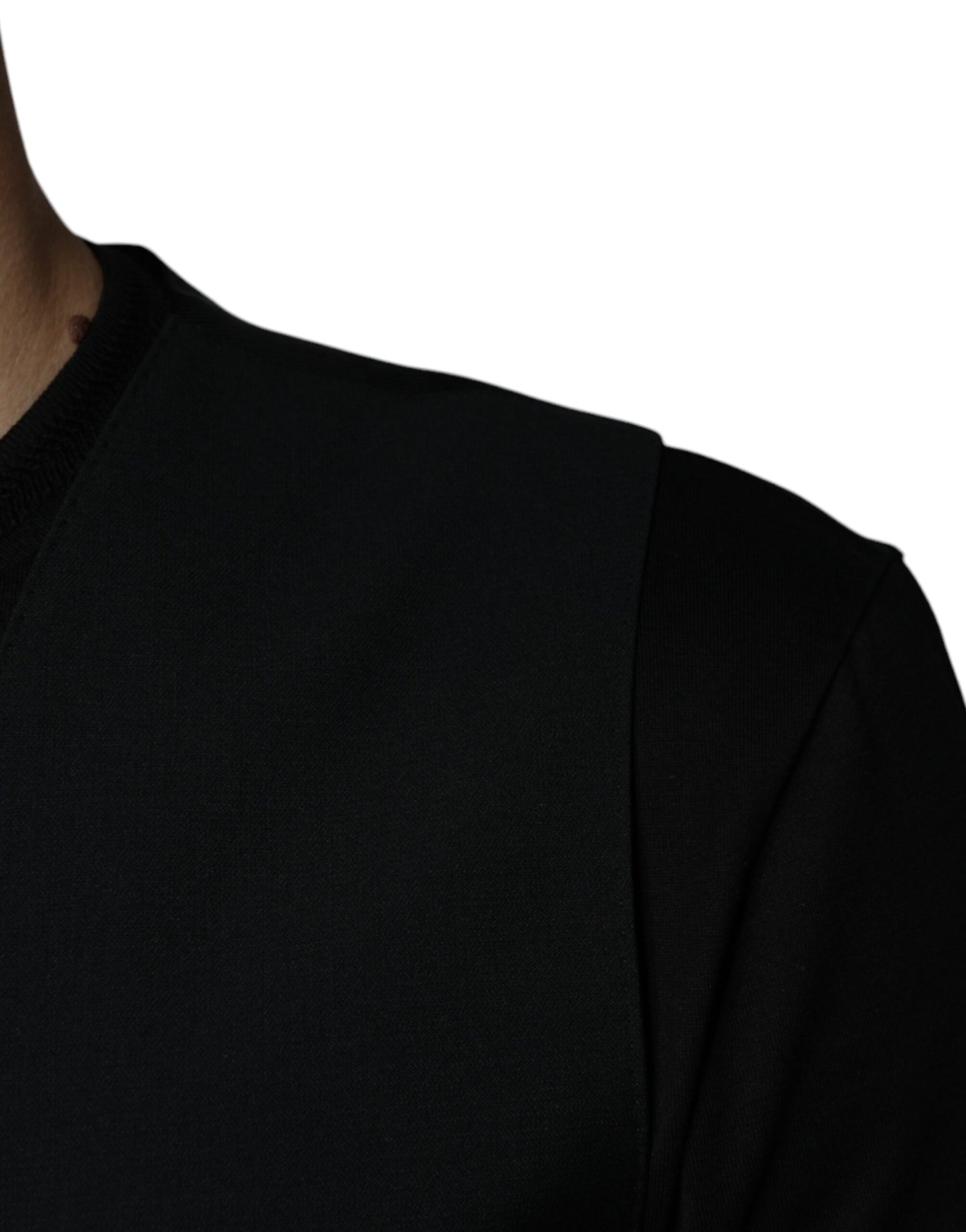 Gilet en laine noire pour homme