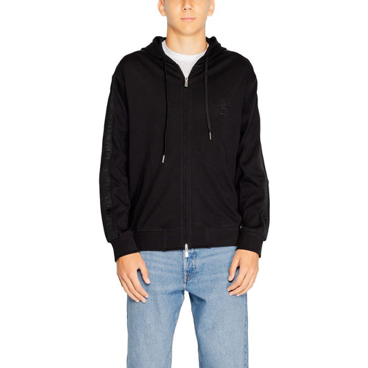Black Cotton Hoody