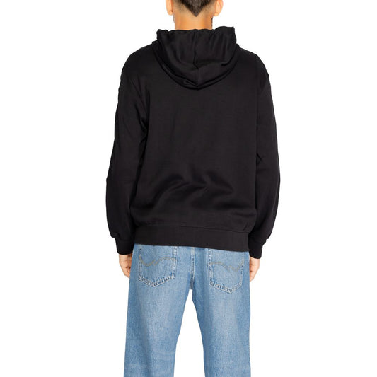 Black Cotton Hoody