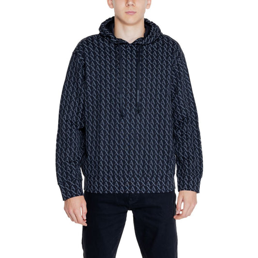 Black Cotton Hoody