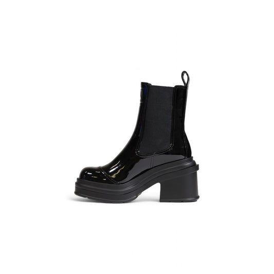 Black Polyester Ankle