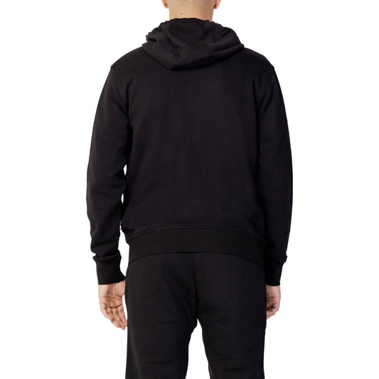 Black Cotton Hoody