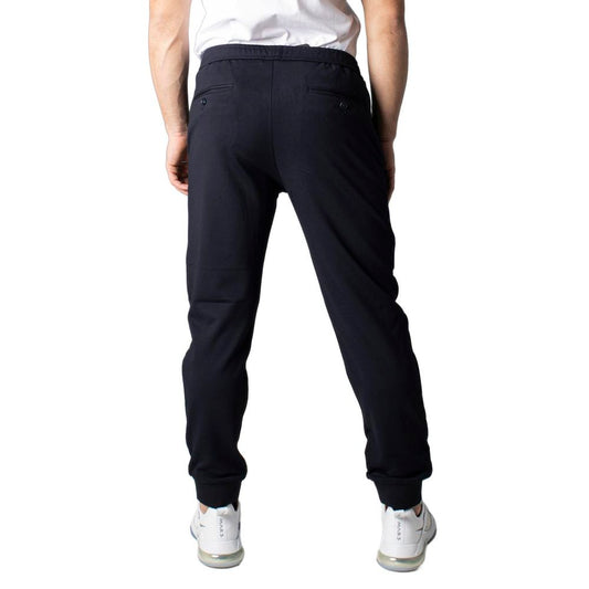 Blue Viscose Skinny Pant