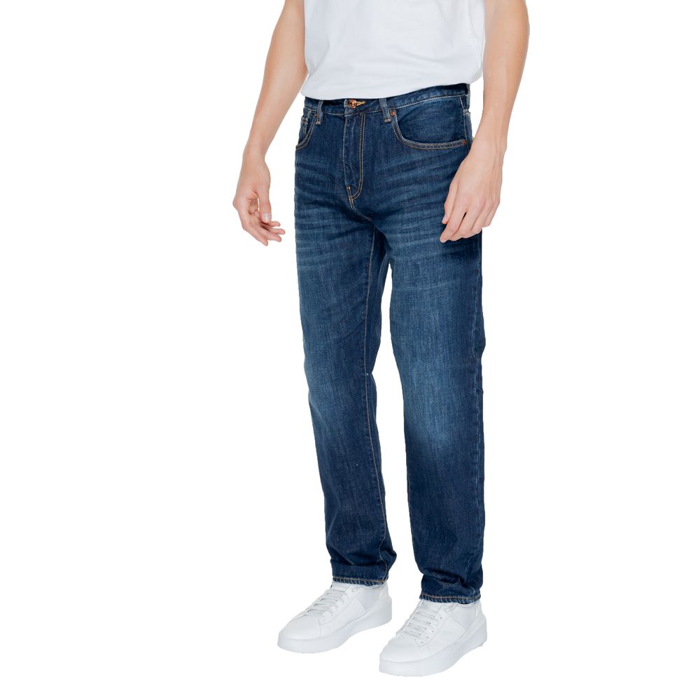 Jeans et pantalons en coton bleu