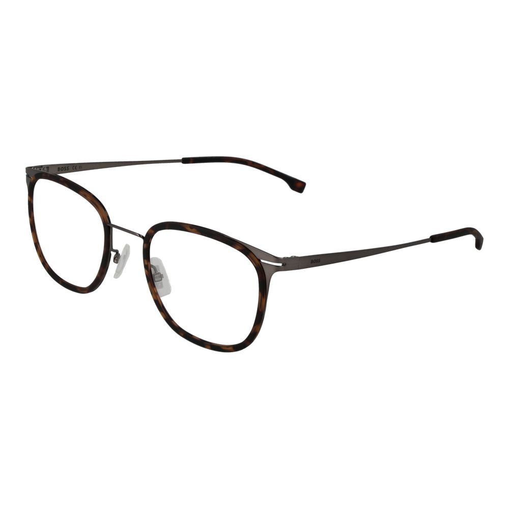 Montures optiques marron pour hommes