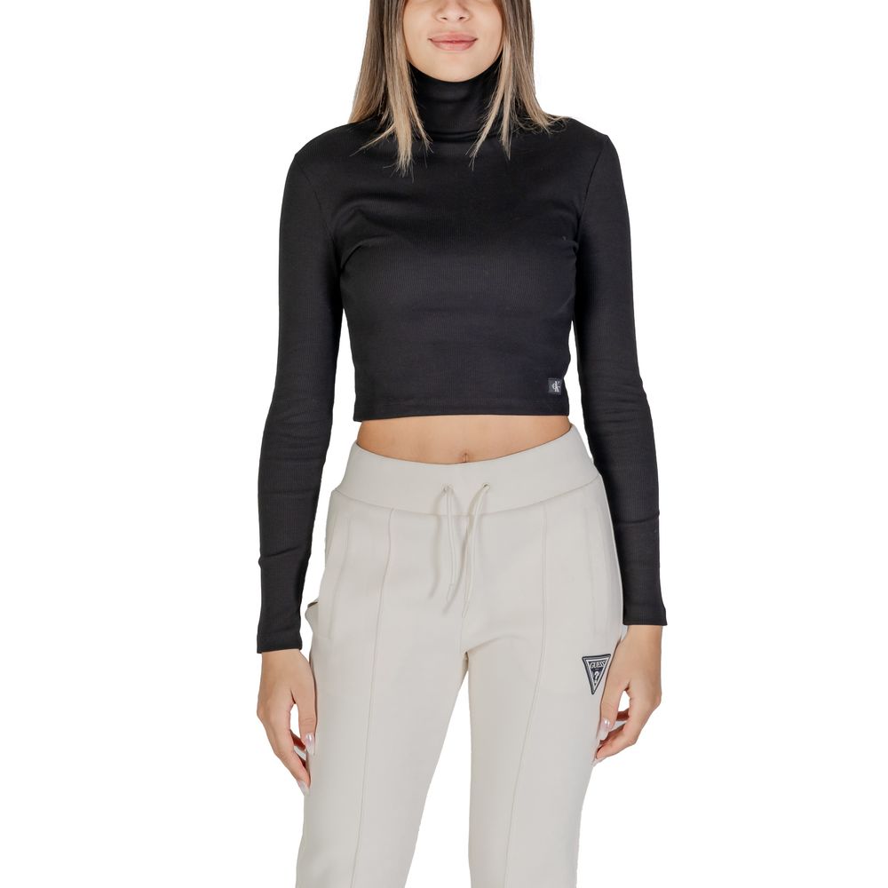 Black Cotton Long Sleeve