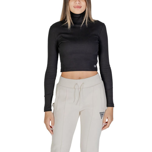 Black Cotton Long Sleeve